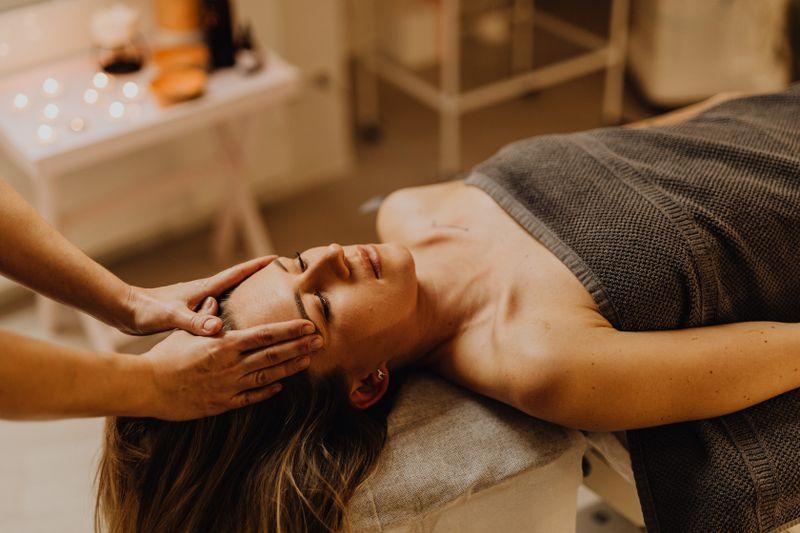 A candlelit facial treatment — unhurried, expert care